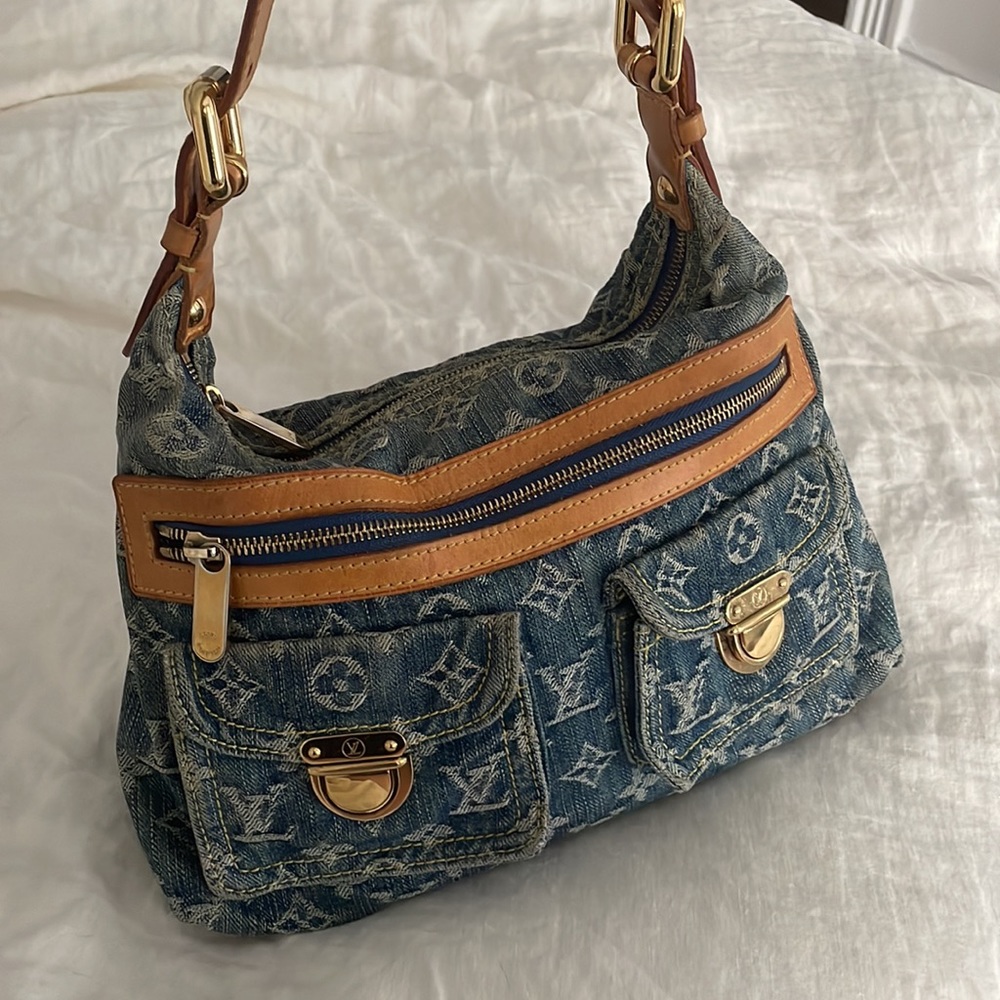 Vintage Louis Vuitton Denim Monogram bag